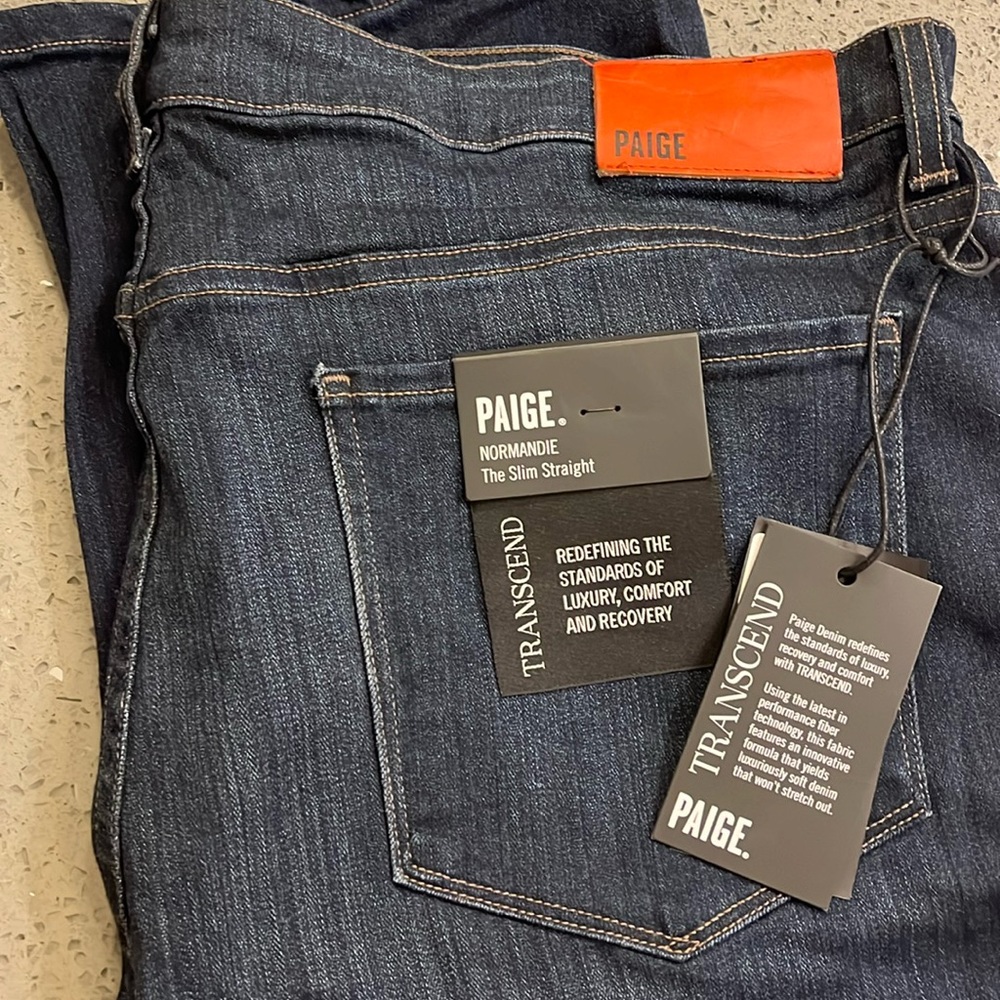 Men’s Paige Normandie Jeans Size 38